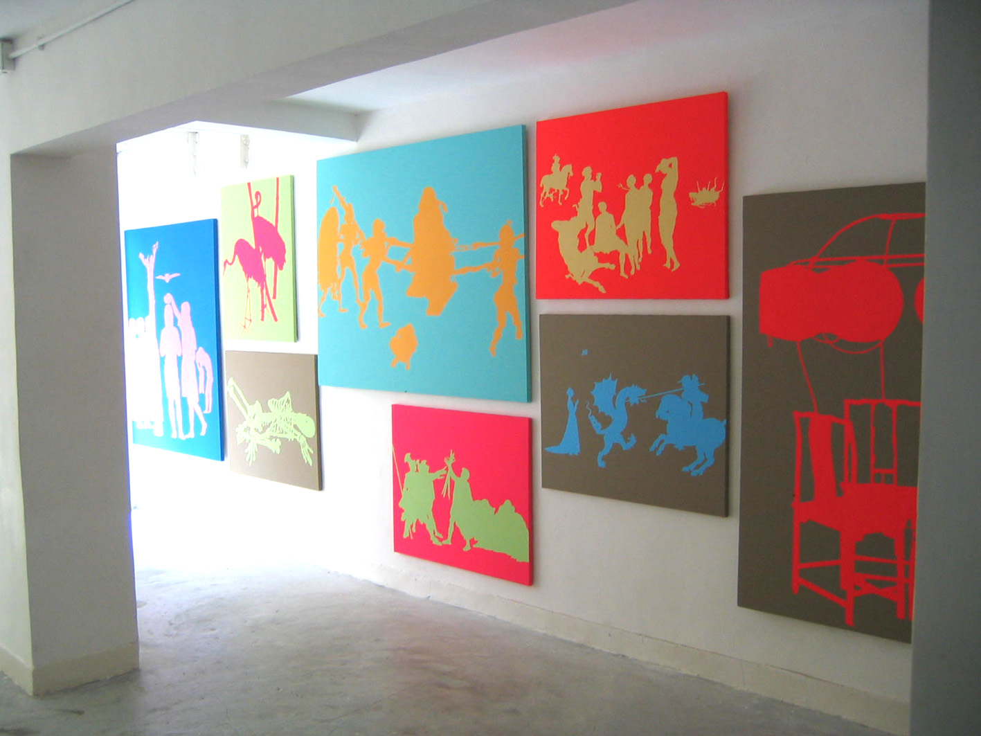 Vue de l'exposition chinese shadows 09